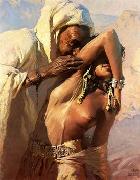 unknow artist Arab or Arabic people and life. Orientalism oil paintings  477 oil on canvas